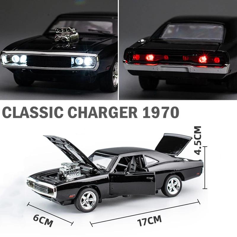 1/32 Моделирование Dodge Challenger 1970 Fast Alloy Classics Модель автомобиля Литые игрушечные машинки Furious Cars Украшения Игрушки Дети Мальчик