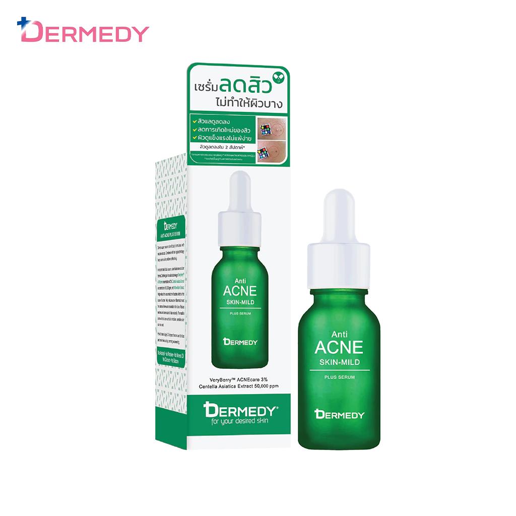 DERMEDY Anti-Acne Plus Serum, концентрированная сыворотка для лица, научная формула средства от прыщей, 15 мл. - Тайский уход за кожей