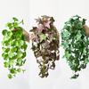 Soft Glue Artificial Plant Green EVA Succulent Plants Leaves Home Office Garden Decoration Faux Copper Coin Grass Home Office