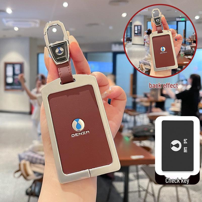 Ключница NFC для Denza D9: Премиальная металлическая сумка для автомобиля для мужчин и женщин, для электромобилей/гибридов