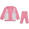 Спортивный костюм для бега в стиле color block, милый, повседневный, детский, розовый HR5878