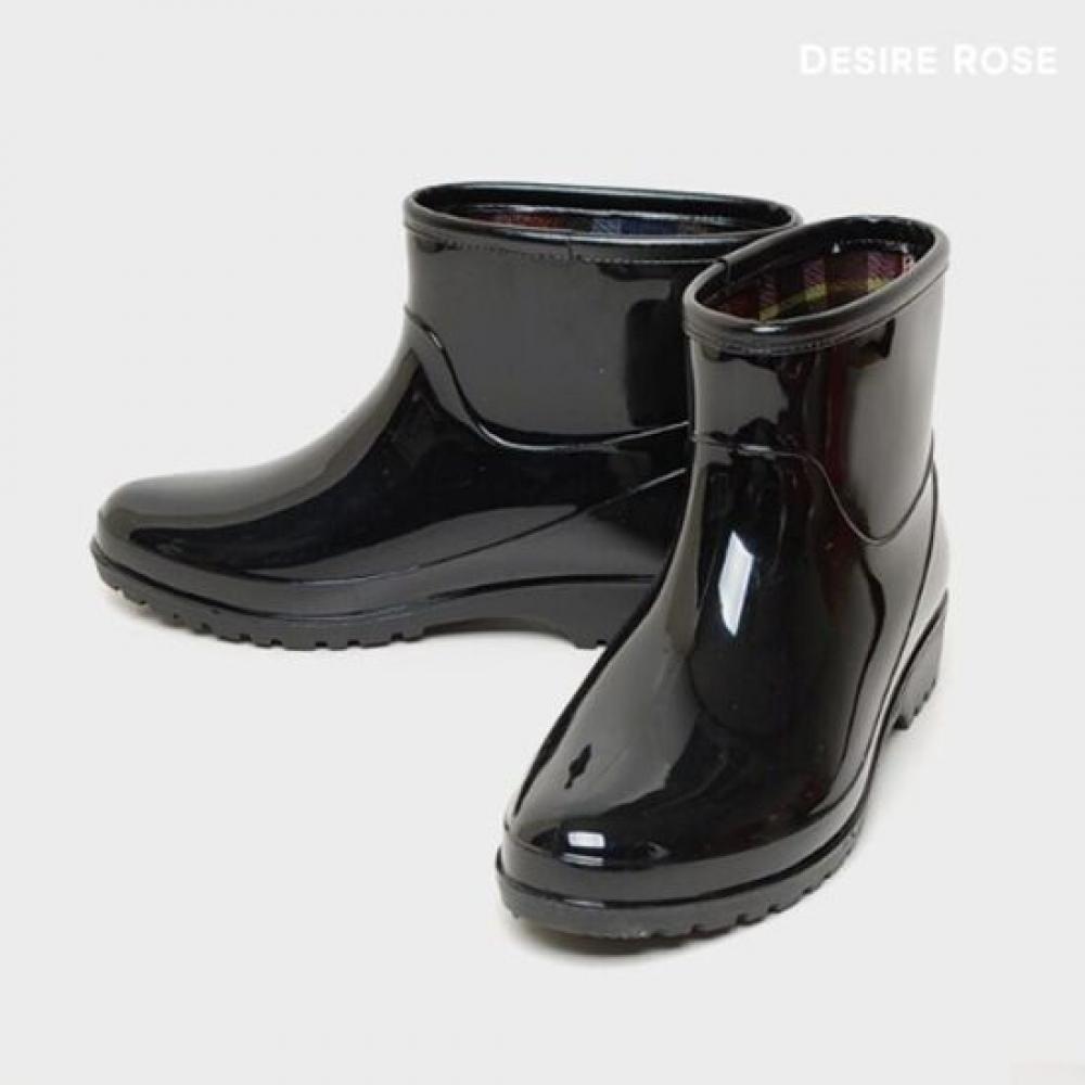 Desire Rose Women Simple Short Rain Boots