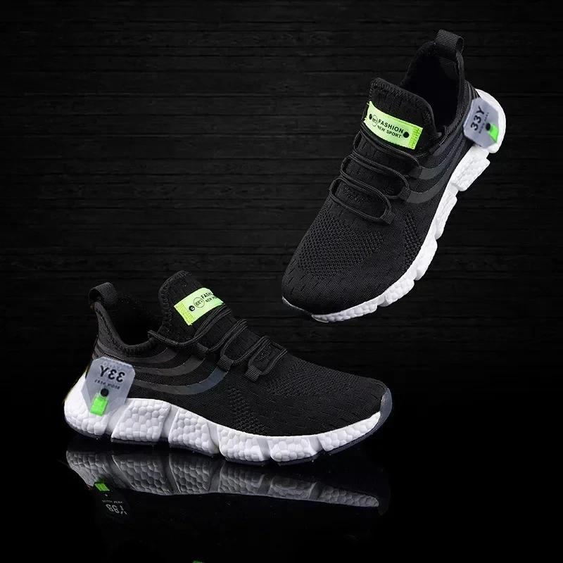 Men's Shoes Outdoor Sports Shoes Sneakers Light Walking Shoes Mesh Breathable Casual Fashion Running Shoes For Women Tenis Shoes