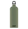 Бутылка для воды SIGG Outdoor, легкая, швейцарского производства, алюминиевая, дорожная, Touch Leaf, зеленая, 60177, 1,0 л
