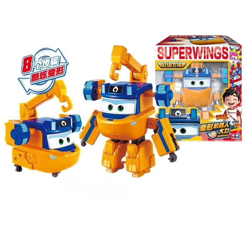 Auldey Super Wings 19 Аниме Фигурка Новый персонаж Шаки Куин Хаохао Робот Фигурка-трансформер Игрушки для Мальчиков Девочек Детский Подарок