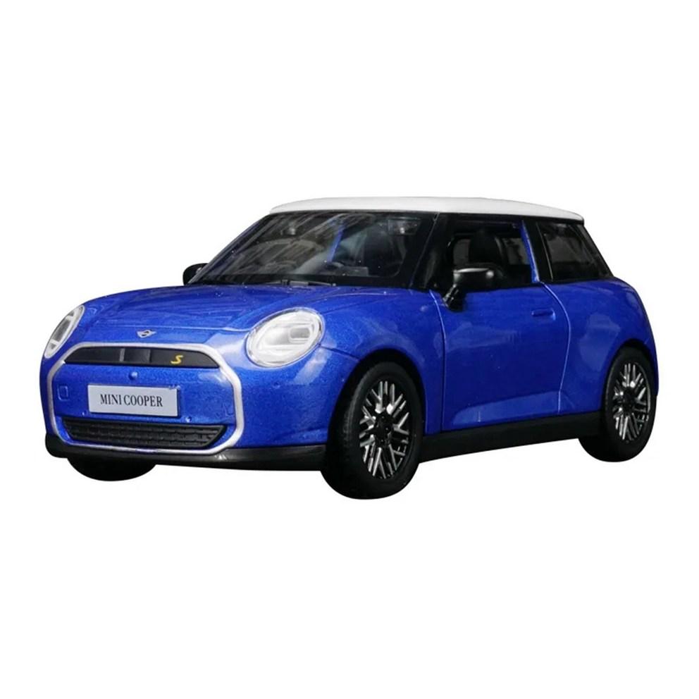 Моя машина 1:28 Металлических Миниатюрных Моделей Автомобилей Mini Cooper, Фигурка-Украшение, Синий