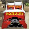 Комплекты постельного белья с принтом мотоциклов Guzzi, изысканный комплект постельного белья, пододеяльник, комплект постельного белья, роскошный подарок на день рождения