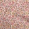 Хлопковая гибкая пыльно-розовая ткань с цветочным принтом в стиле ретро, ​​одежда своими руками, стеганая ткань, ткань с принтом в ярдах, 40 дюймов