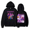 Children's Hooded Sweatshirt Wizard Sisters Cartoon Cute Print Winter Fashion Warm Hooded Sweatshirts