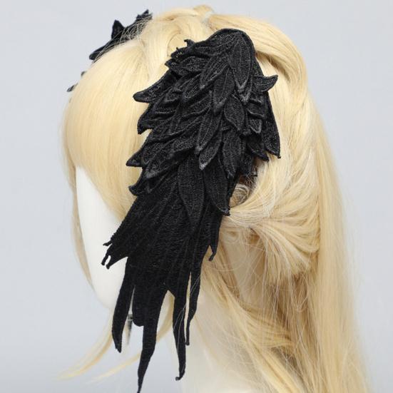 Yousheng 1 пара шпилек для волос, украшения в виде крыльев, головные уборы, аксессуары для волос для косплея, вечеринок и фотосъемки