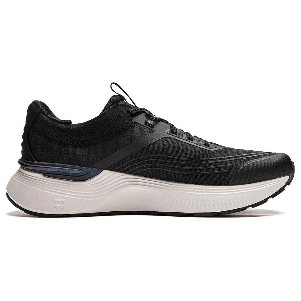 Li-Ning Светоотражающая поддержка Light And Shadow Element, прочные нескользящие кроссовки с низким верхом, мужские кроссовки черного цвета ARHU027-3