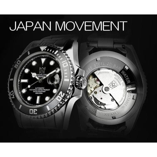 HYAKUICHI 101 Diver's Watch Automatic (Hand-winding Included) Hack Function Included Screw-in Crown Automatic Mechanical Date Display 200m Waterproof