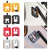 Folding Bike Pedals with Reflective Strips Aluminum Alloy Bicycle Foldable Pedals NonSlip Wide Platform Cycling Pedals