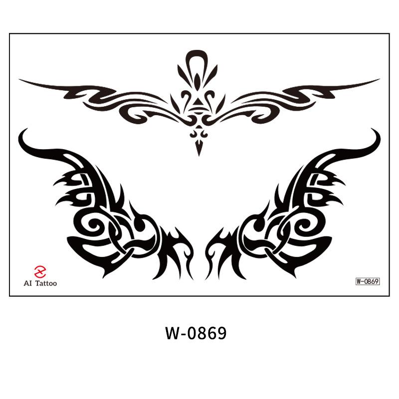 Beauty Sticker Tattoo Sticker Cartoon Cute Waterproof Tattoo Sticker Tattoo