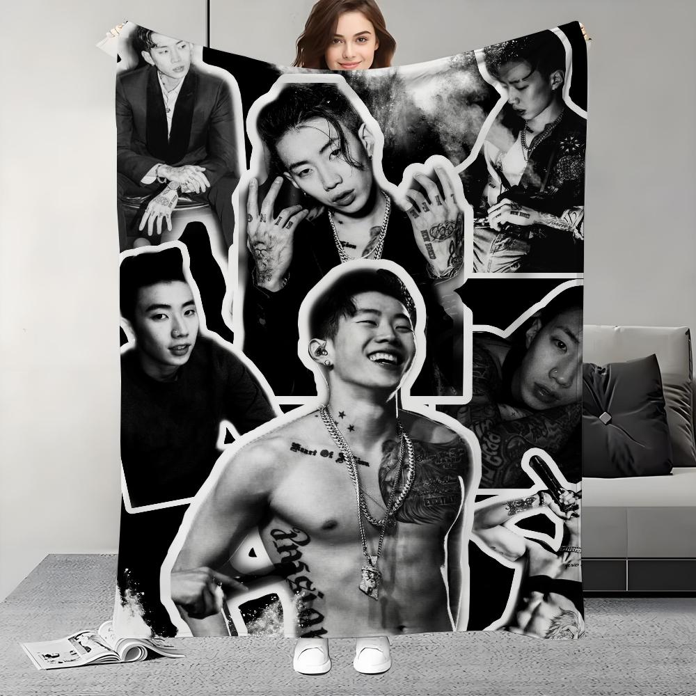 B-boy Jay Park Only One Дизайн одеяла Легкое Для общежитий, Дневного сна, Гостиной, Офиса, Дивана, Всесезонное