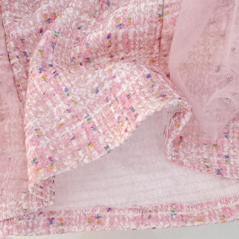 Платье принцессы для девочки в корейском стиле с бантом и длинными рукавами, одежда на весну и осень, новые детские костюмы для вечеринок, 9 месяцев - 3 года