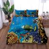 Starfish Seashell Beige Tropical Beach Ocean Duvet Cover Set Single Twin Double Queen King Cal King Size Bed Linen Set