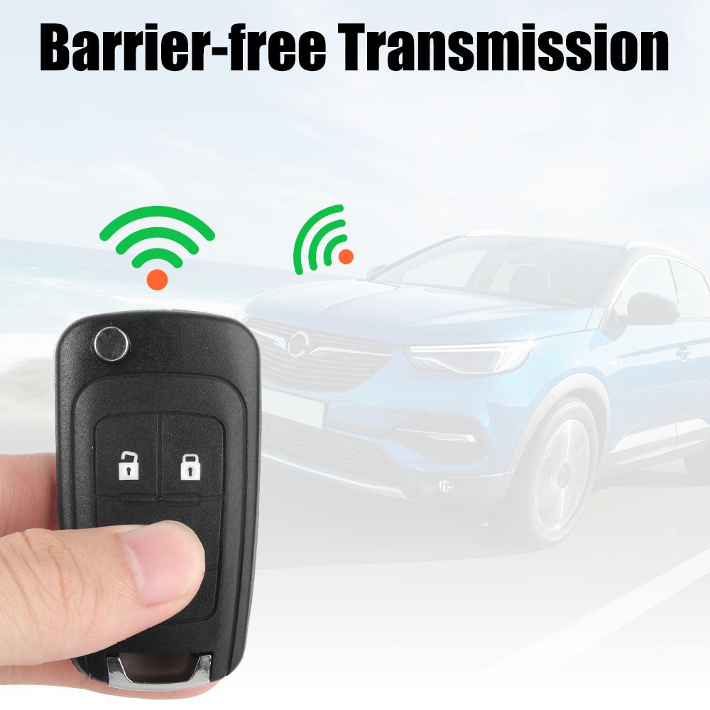 Для OPEL/VAUXHALL Astra J Corsa E Insignia Zafira C 2009-2016 автомобильный дистанционный ключ автомобильные аксессуары 2/4 кнопки