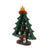 Mini Wood Christmas Tree Decoration Gift Cute Home Desktop Office Decor Party DIY Gift New-Year Children Present