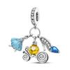 Оригинальный медный браслет-шарм, бусины, изготовление, цветок, карета, ловец снов, подвеска для женщины, украшения