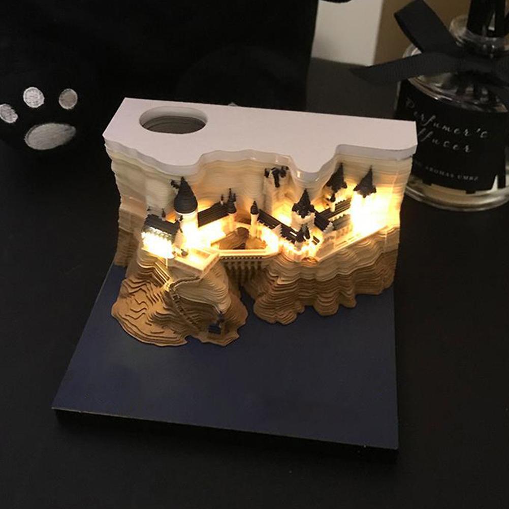 Бумажные заметки, художественные строительные блоки, 3D-украшения, липучки, наклейки для учителей, друзей, коллег