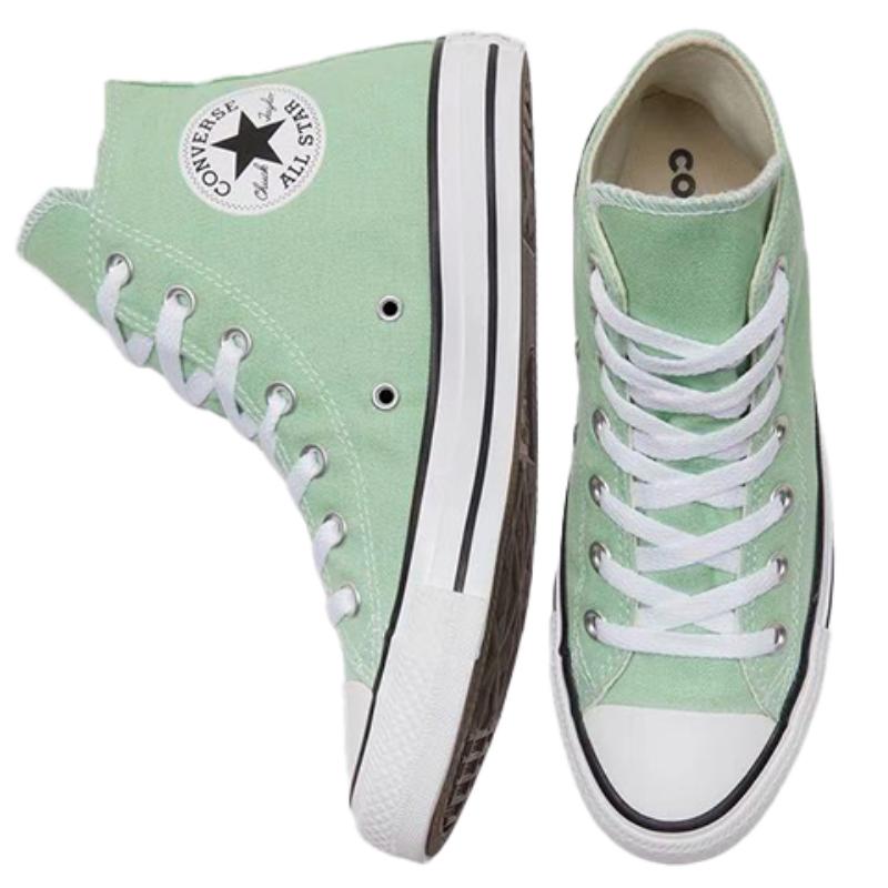 Converse Chuck Taylor All Star Classic Универсальные высокие кеды из парусины Унисекс Мятно-зеленый