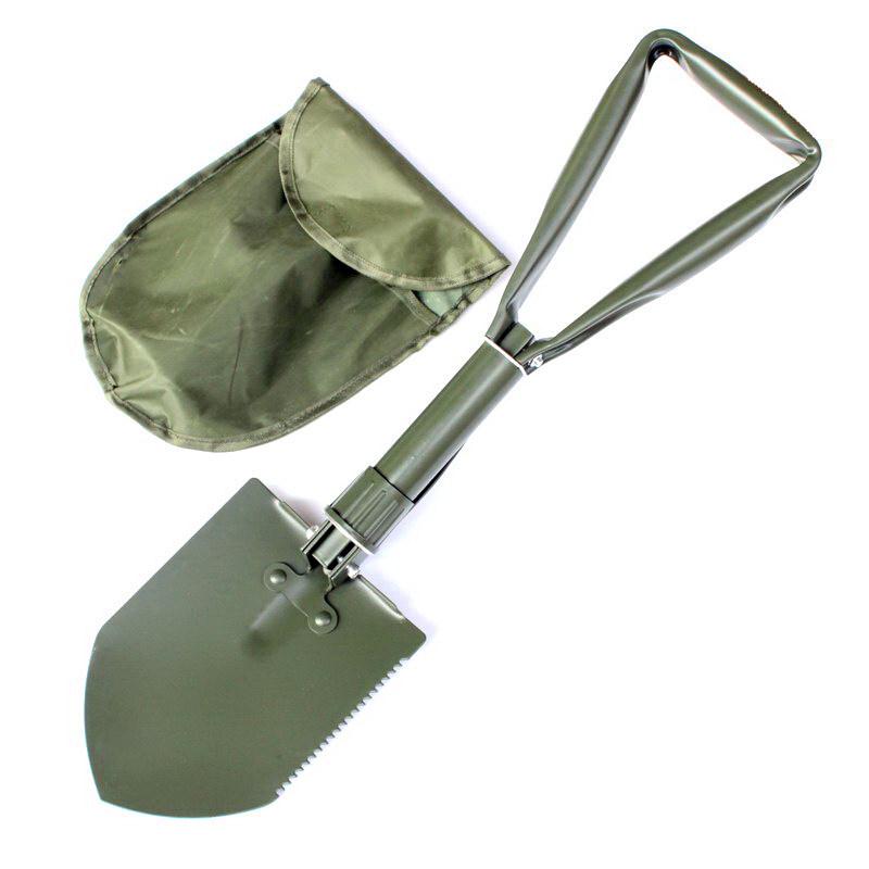 Multifunctional Folding Entrenching Shovel: Outdoor, Camping, Survival, Self-Defense Gear