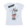 Disney Womens/Ladies Minnie Mouse Waving Cotton T-Shirt