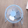4 inch Portable Metal Mute Table USB Charged Cooling Fan Home Office Air