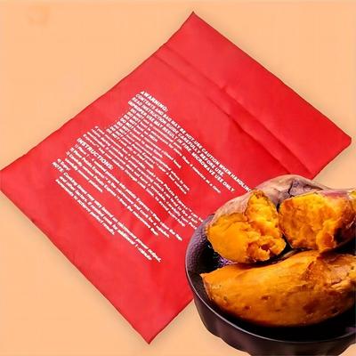 1 шт., Мешок для картофеля в микроволновке, Многоразовые мешки для микроволновки, Мешок для запеченного картофеля, Инструменты для выпечки, Кухонные гаджеты, Кухонные принадлежности