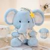 Soothing Elephant Doll Sleeping Pillow Doll Baby Elephant Bed Children Birthday Gift Girl Plush Doll