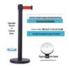 Upgraded Retractable Belt Barrier Post