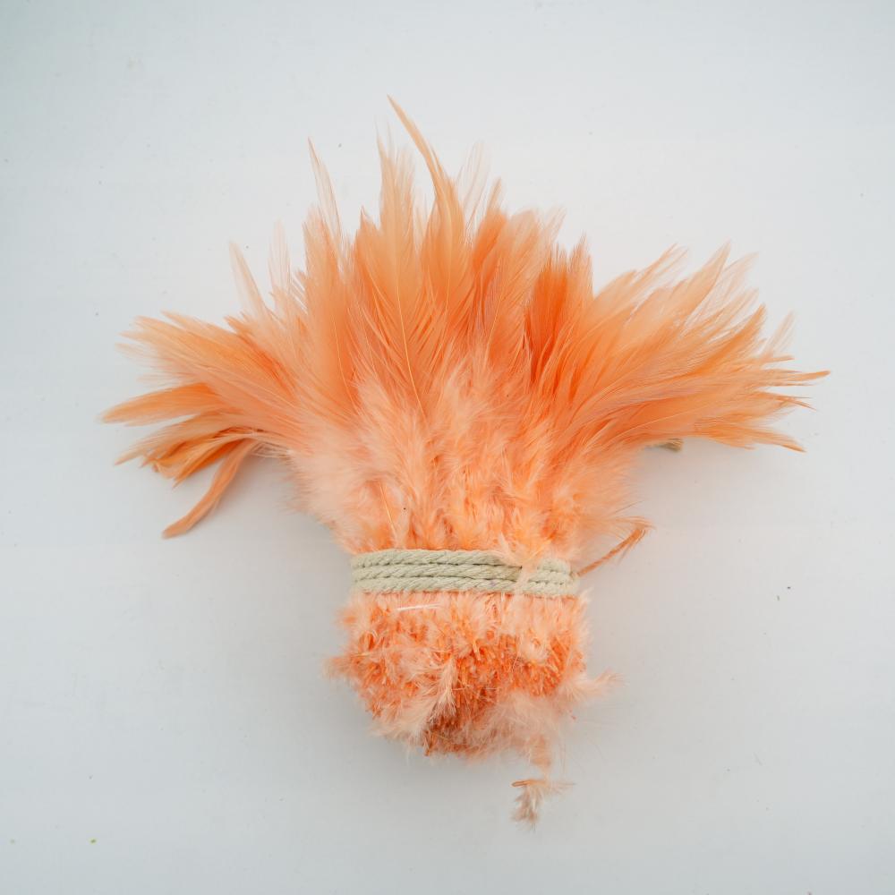 Whole 900PCS Fade Rooster Feathers Dyeing 5-6" Hackle 12-15 Cm Strung DIY Chicken Plume Jewelry Costume Hat Party Mask