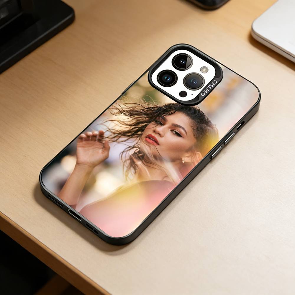 Чехол для телефона Z-Zendaya для iPhone 17,16,15,14,13,12,11 Plus,Pro Max,XS,Разноцветный Серебристый Черный Чехол
