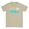 Unisexs Funny I Pee In Pools T Shirts  Cotton Clothes Funny Short Sleeve Crewneck Tee Shirt New Arrival TShirt