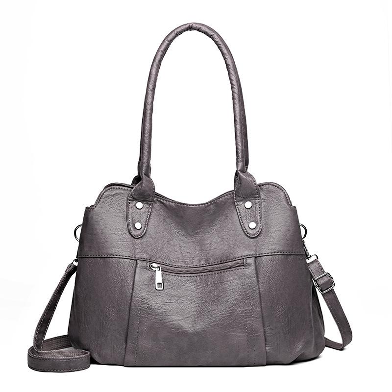 Сумка-тоут винтажная большая вместимость ручная сумка-трансформер