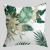 Французско-американское растение, цветок, наволочка, зеленый геометрический свет, роскошная домашняя подушка, диван, офис, спальня, спинка