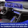 Для CHANGAN CS35 Plus 2024 Панель Приборная панель Навигация Салон Автомобиля Защитная Пленка Прозрачная Анти-Царапина