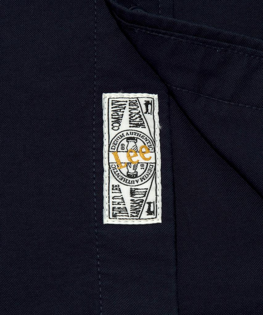 LEE Rocco Pocket Oxford Short Sleeve Shirt Navy