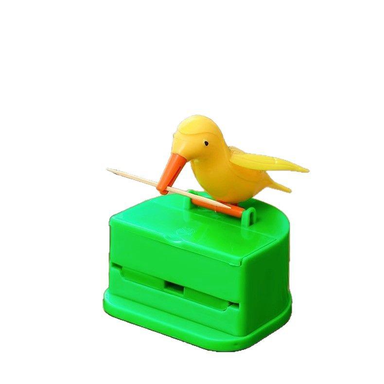 Подставка для зубочисток Little Bird Pop-Up - Креативная, с ручным нажатием и многоразовая