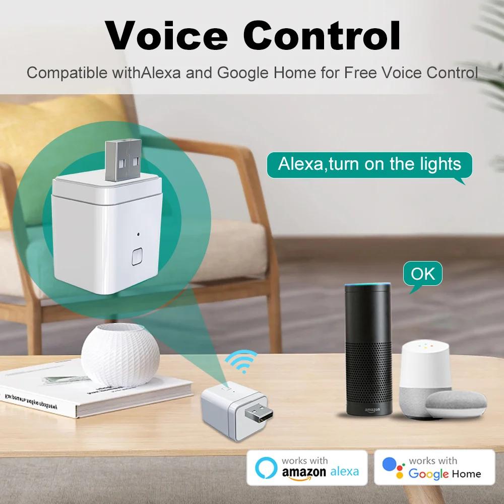 Tuya USB Многорежимный шлюз Bluetooth Шлюз Беспроводной концентратор Мост Умная бытовая техника Пульт дистанционного управления Поддержка Alexa Google Home