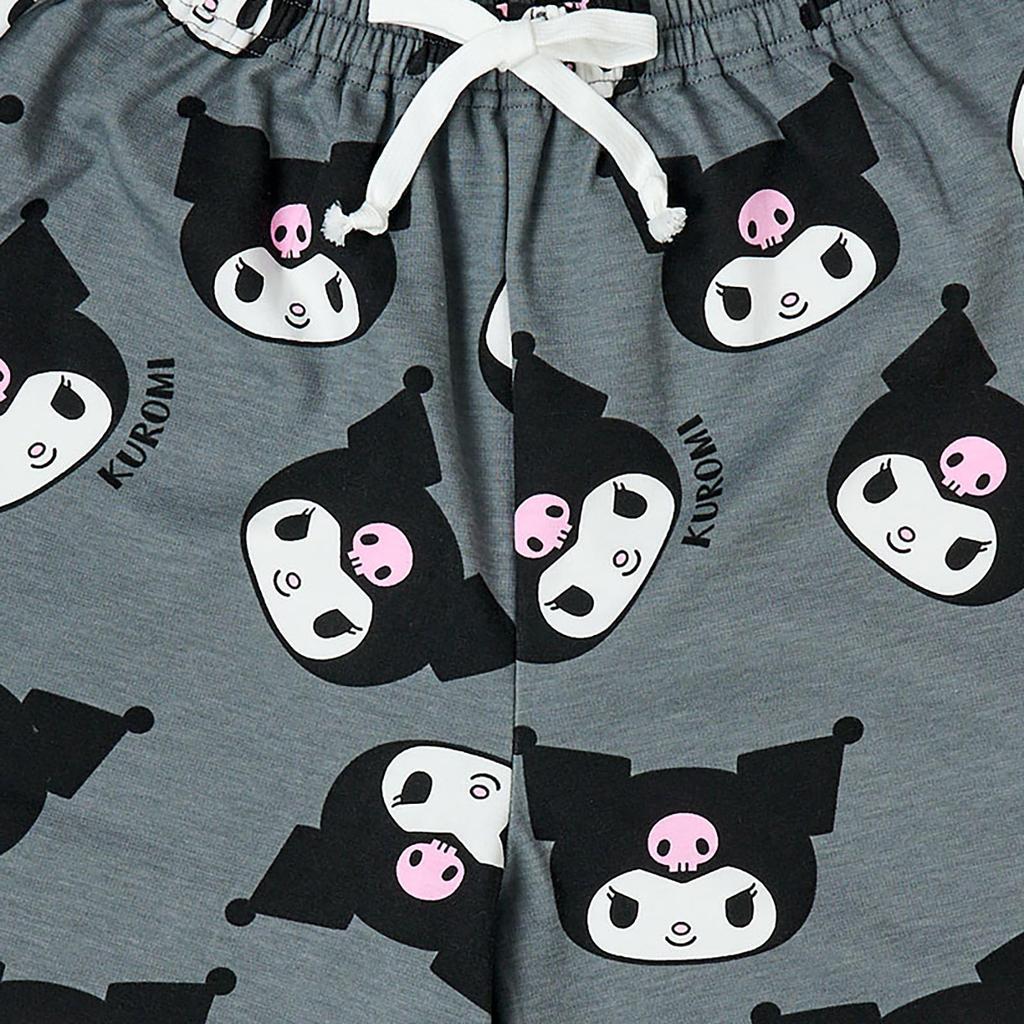 Sanrio 608041 Kuromi Cotton Shorts, 65% Polyester, 35%