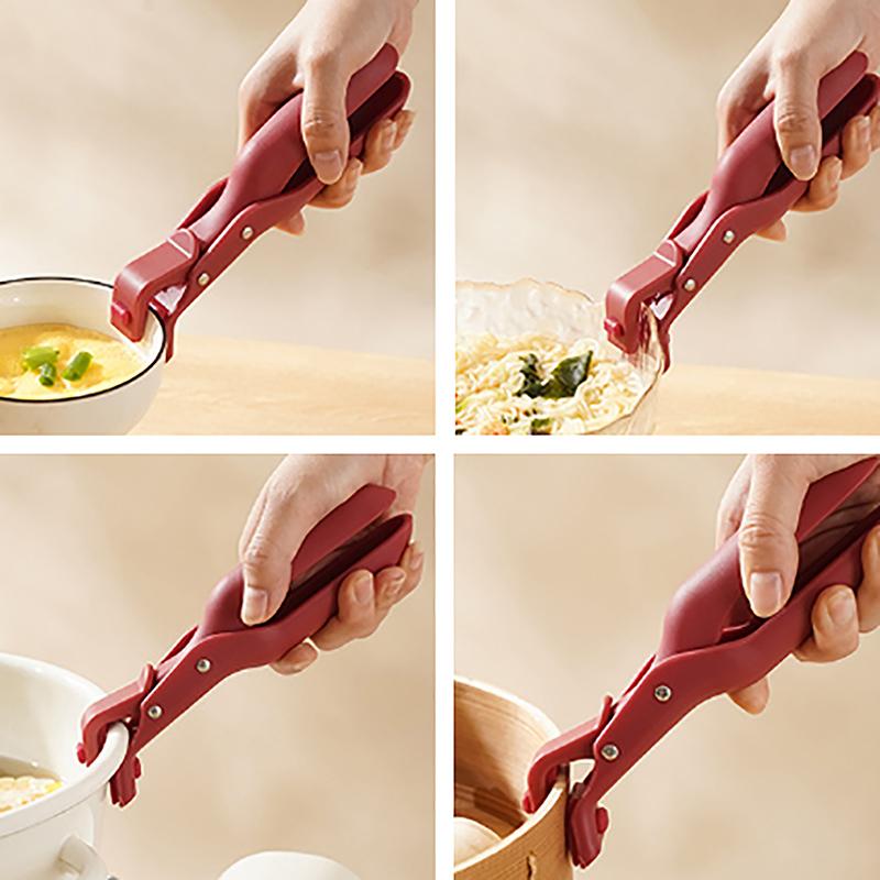 Мультяшные силиконовые рукавицы-зажимы для защиты от ожогов, жаропрочные противни, кастрюли, тарелки, миски, кухонные держатели для барбекю, рукавицы-зажимы