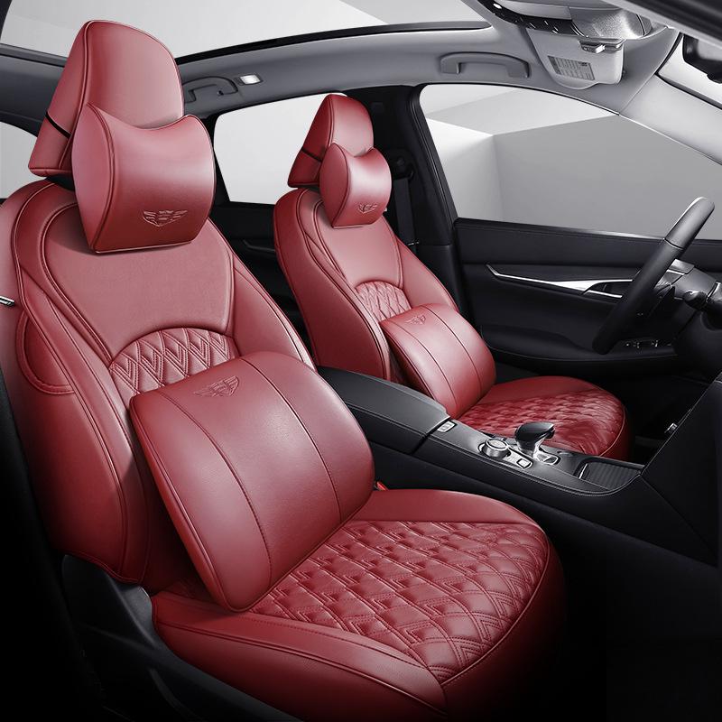 Infiniti Genuine Leather Seat Cushion for FX Series - Full Coverage, Five-Seat Car Seat Cover