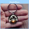 Lion Pattern Crystal Pendant Keyring With Zinc Alloy For Celebration Gifts