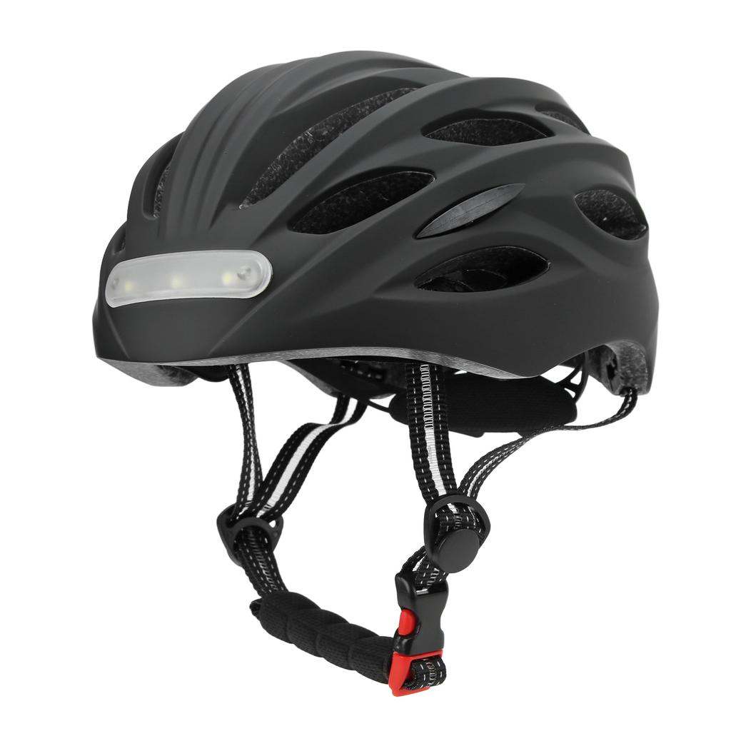 Светодиодный шлем с дышащей прочной конструкцией из поликарбоната, регулируемый, безопасный, съемный, для велосипедного шлема