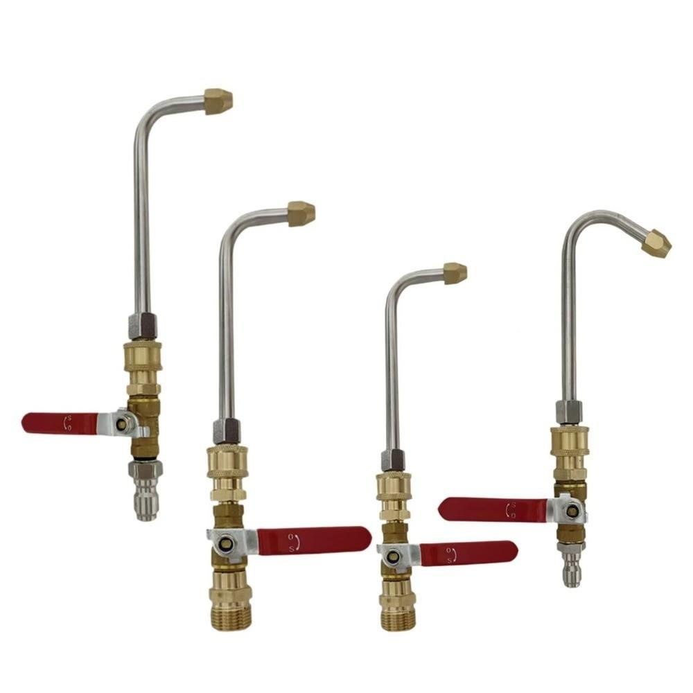 1/4 Inch Car Quick Nozzle High Pressure Washer Gutter Cleaner Washer Valve Wand Car Washing