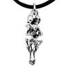 Retro Couple Skeleton Necklace Never Leave Pendant