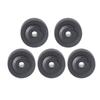 5Pcs Roller Bearing Wheel Cassettes Tape Device Pressure Roller for Audios Pressure Roller for Recorder Radio Pressure