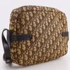 Dior Trotter Shoulder Bag vintage Brown canvas Women Used